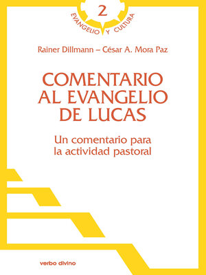 cover image of Comentario al evangelio de Lucas